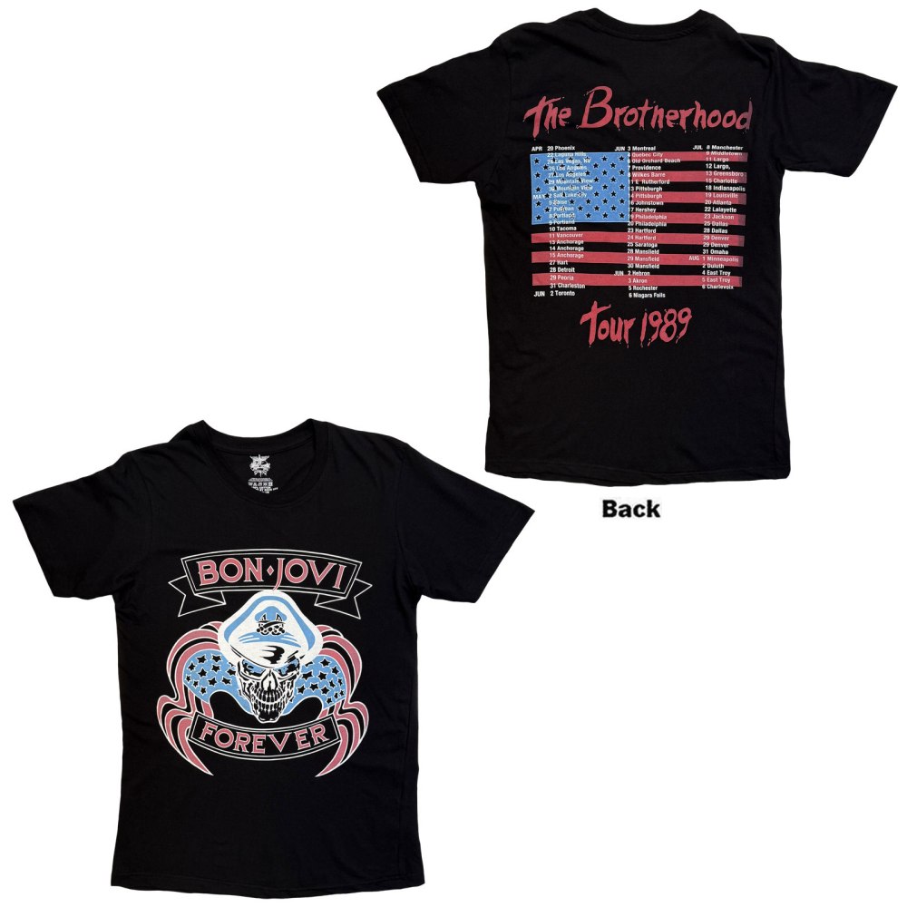 Bon Jovi - The Brotherhood Tshirt Homme - Noir